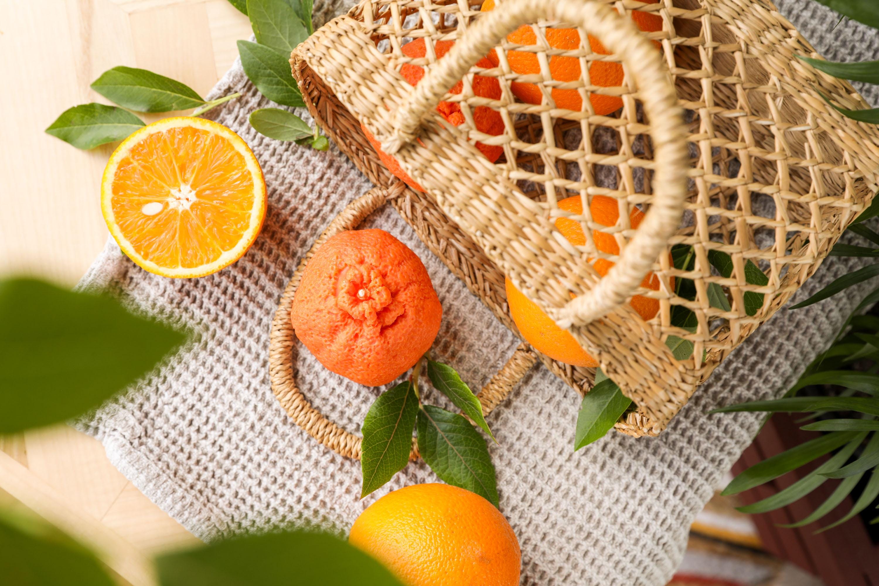 Orange candle garden party candle original gift food candle soy wax candle fruit candle orange scent decorative kitchen candle home decor