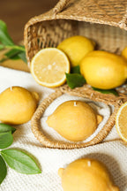 Lemon Shaped Decor Candle