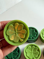 Four Leaf Clover Soy Wax Melts, St. Patrick's Day Party Favor, Spring Scents