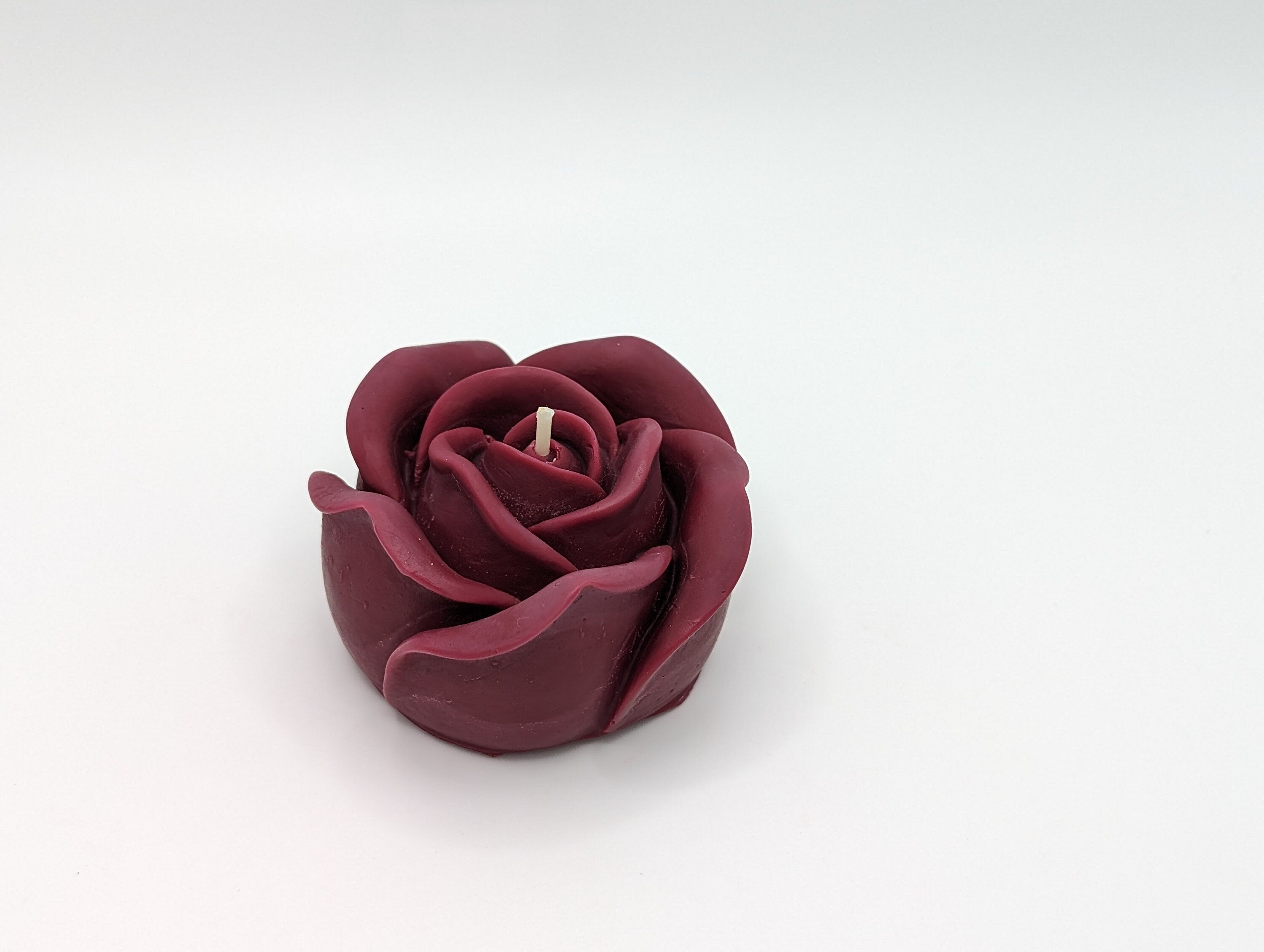 Rose shaped candle, Mother's day gift candle, Gift for mom, handmade natural soy wax candle, non-toxic
