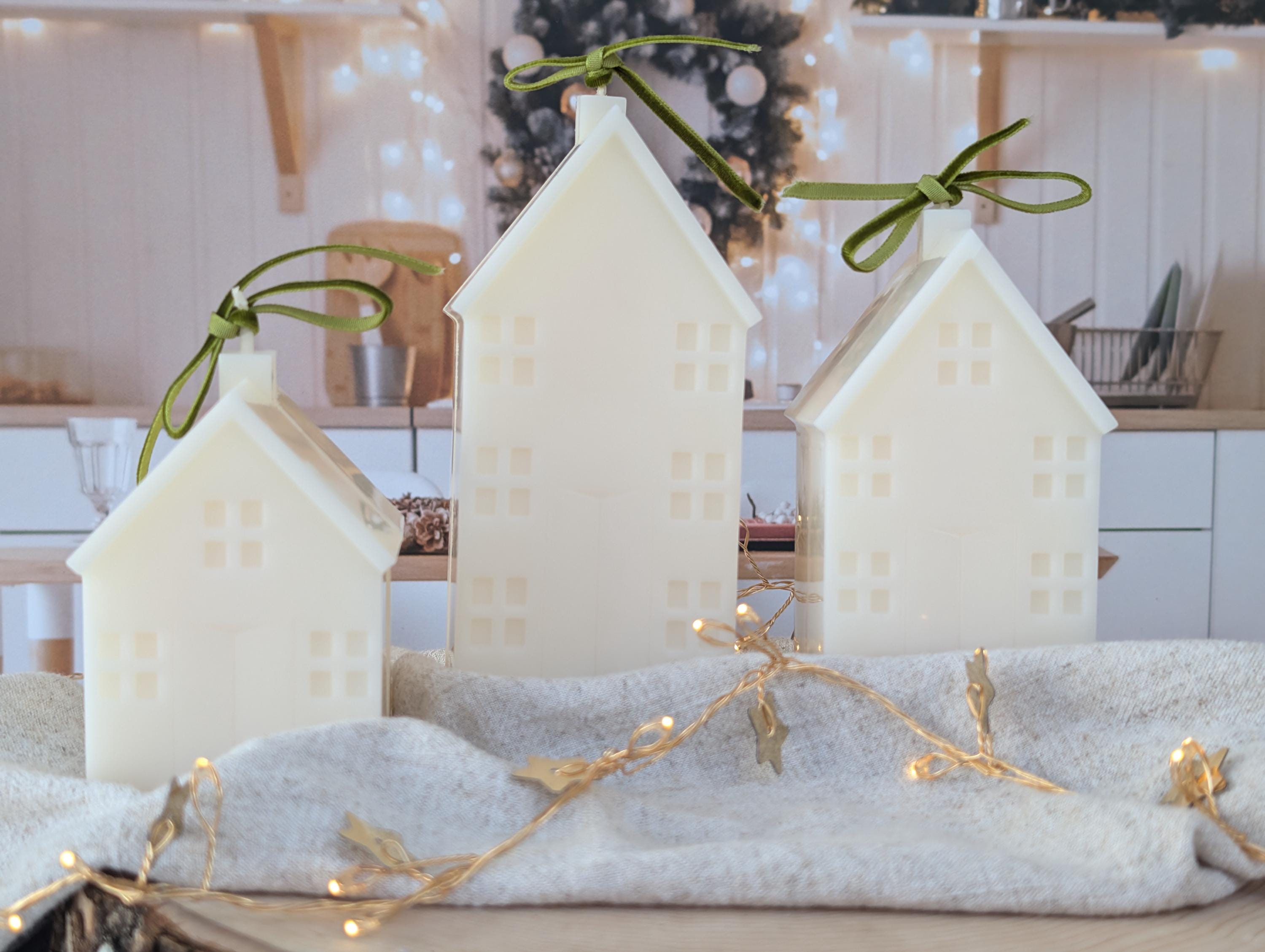 Cozy home candle for housewarming gift Holiday candle gift for hostess table centerpiece candle cozy cabin decorative Christmas cozy candle