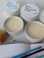 Teacher appreciation scented candle gift for teacher end of school gift best teacher ever kids teacher gift teacher appreciation week gift