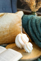 Wave Decorative Candle – Modern Coffee Table Decor, Cozy Home Gift, Birthday or Housewarming Gift for Friends & Sisters