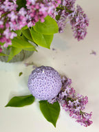 Rare find lilac flover candle gift for her elegant flower candle in a box natural candle soy wax lilac candle unique gift home wedding decor