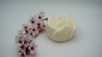 Set of rose flower candles gift for her in a box | Rose flowers, natural soy wax candle, non toxic pink rose candle