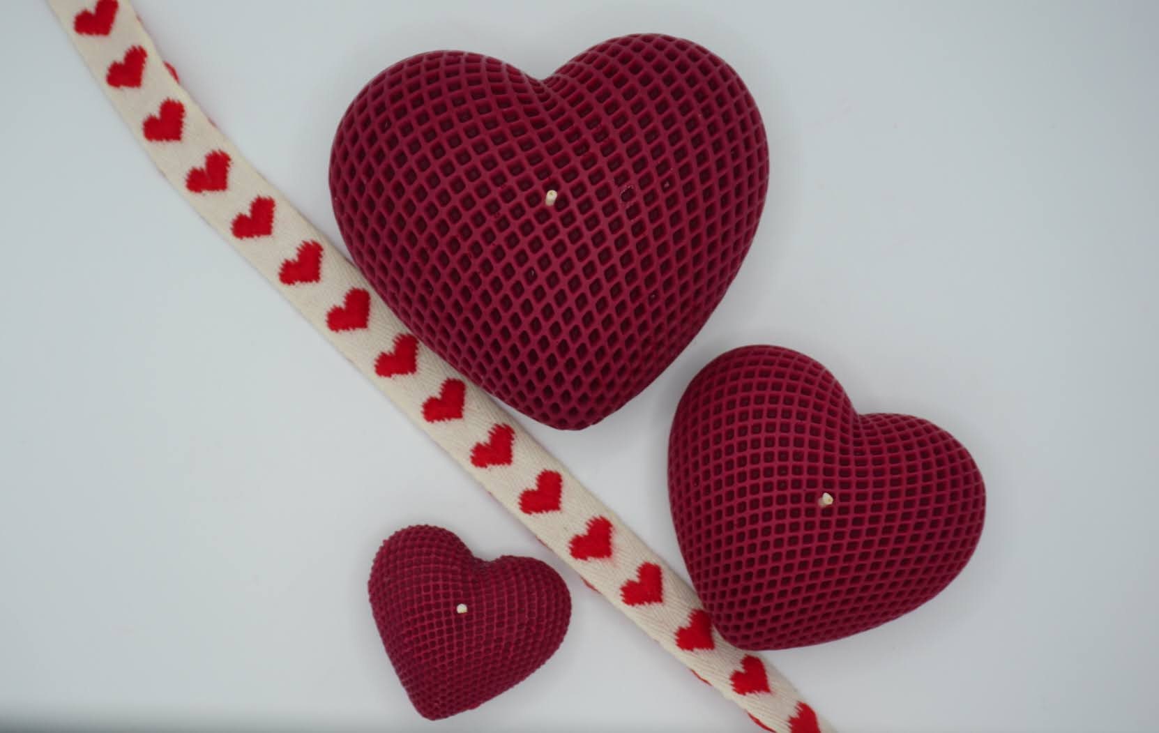 Heart Candle - Handmade Decorative Soy Candle - Romantic Home Decor & Gift