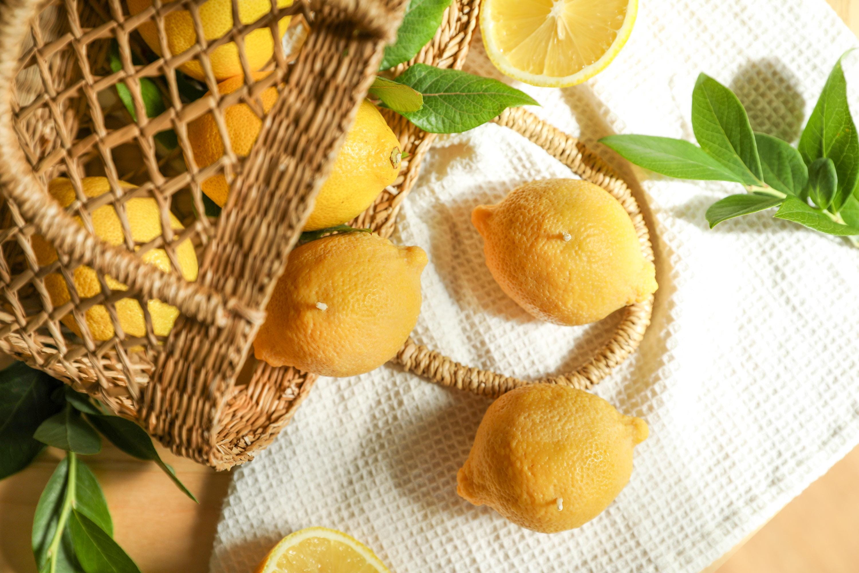 Lemon Shaped Decor Candle